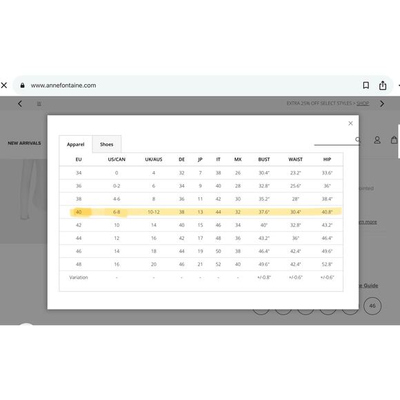 Anne Fontaine, Black Alison Button Up Top, 40 Double Collar & Cuffs Classic $350 - Picture 11 of 11